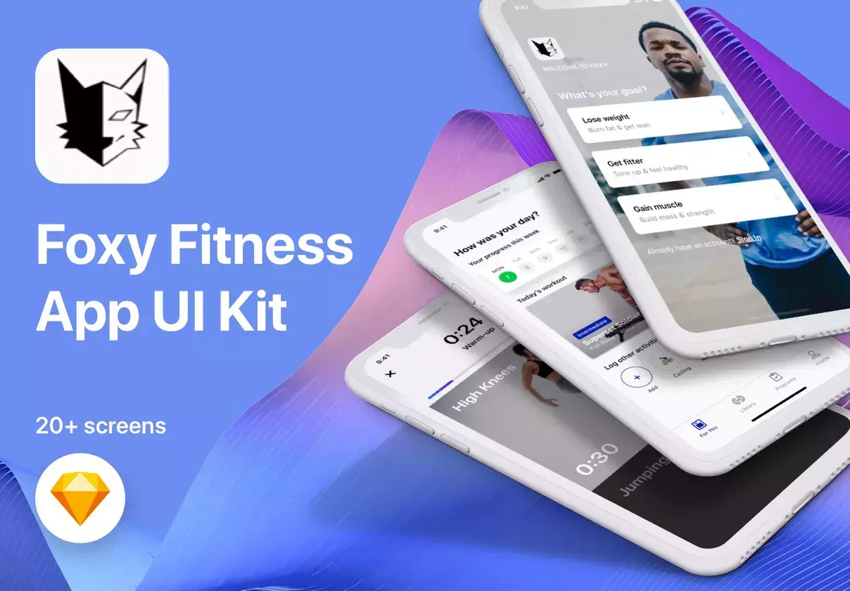 Foxy Fitness UI Kit