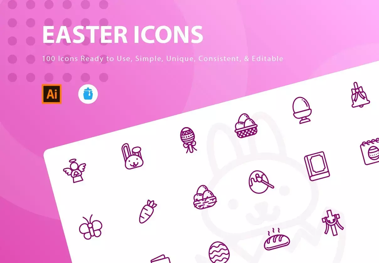 Easter Egg Icons