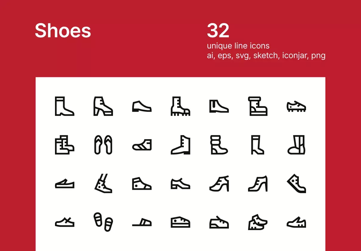 Shoes icons