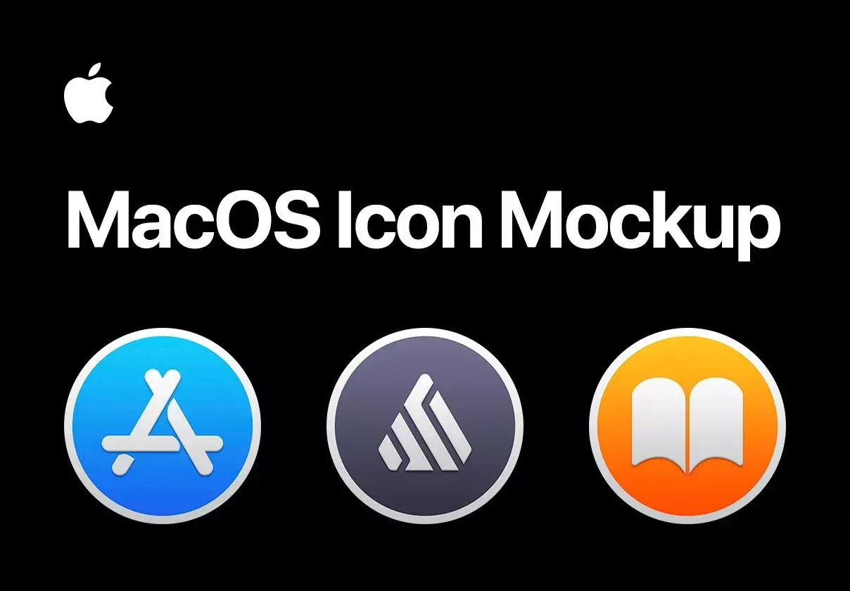 MacOS Template Icon Mockup