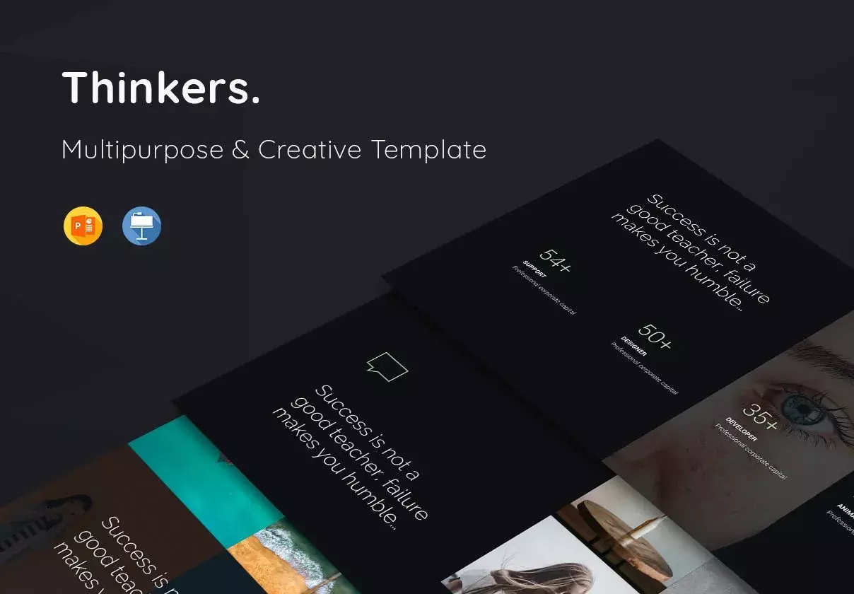 Thinkers - Creative Presentation Template