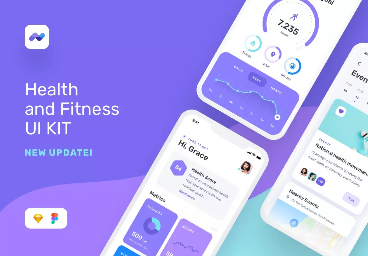 Momotaro Health UI Kit