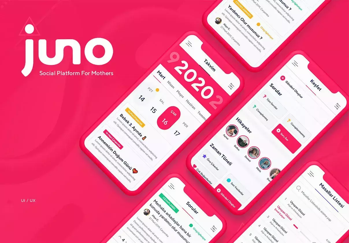 Juno Mom Social Platform