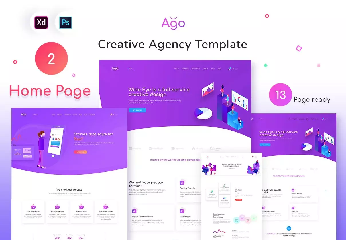 Ago - Creative Agency Template