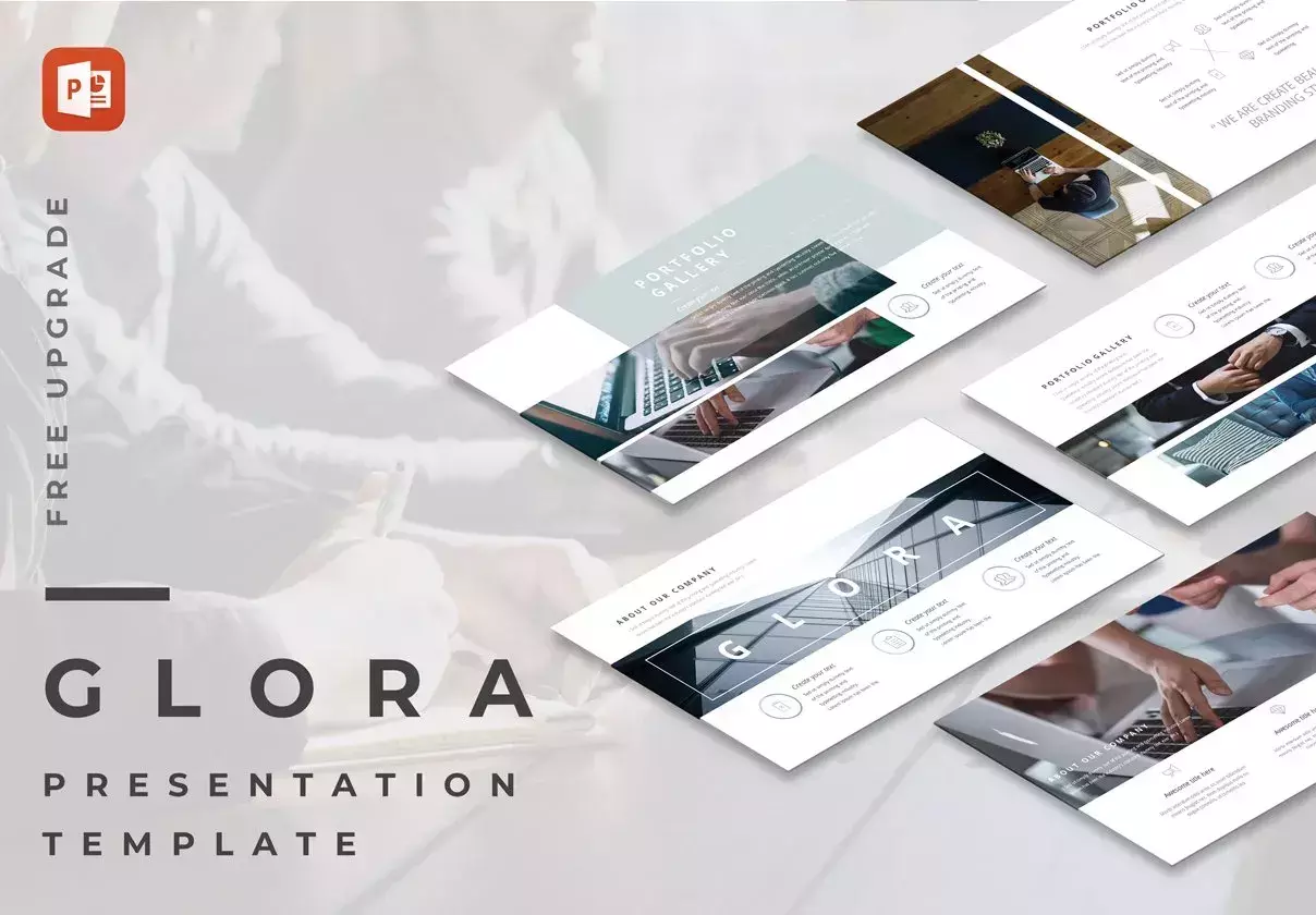 Glora Presentation Template