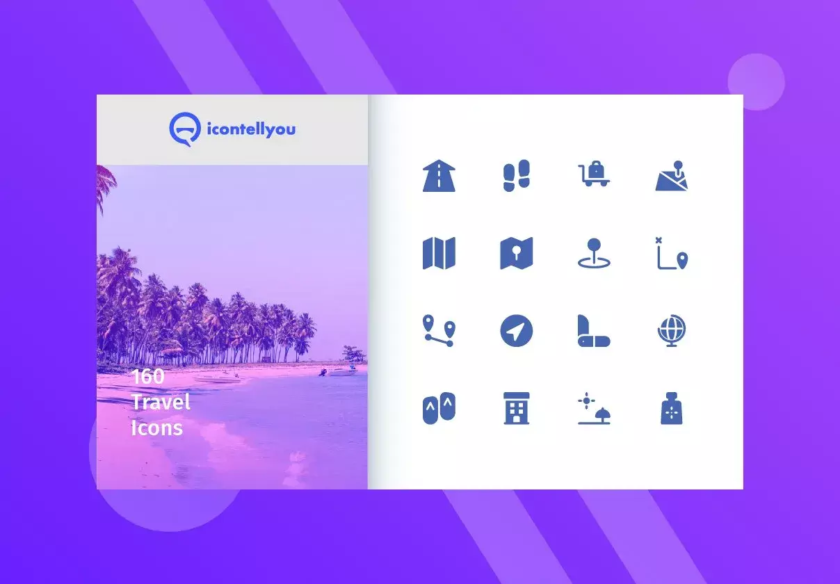 Icontellyou - Travel Icons