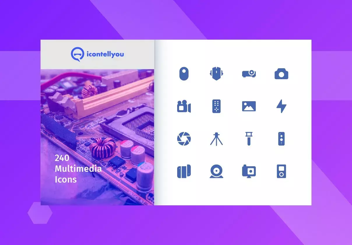 Icontellyou - Multimedia Icons