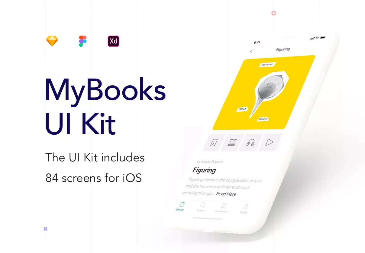 MyBooks Reading App UI Kit