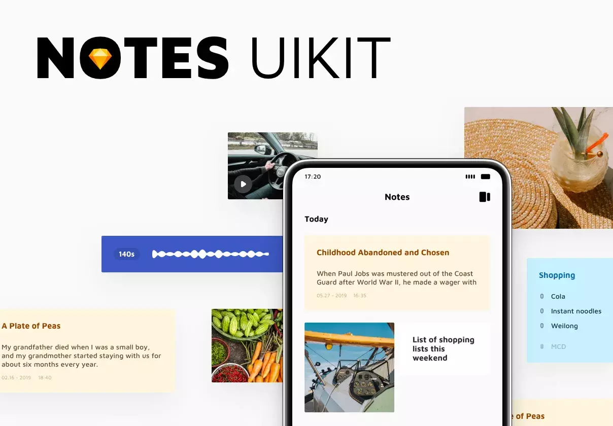 Notes UI Kit