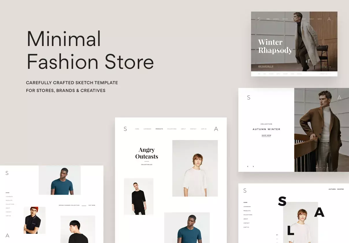 Minimal Fashion/Store Template