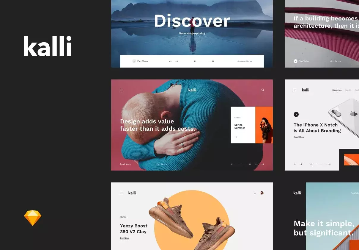 Time-saving UI Kit resource for digital designers.