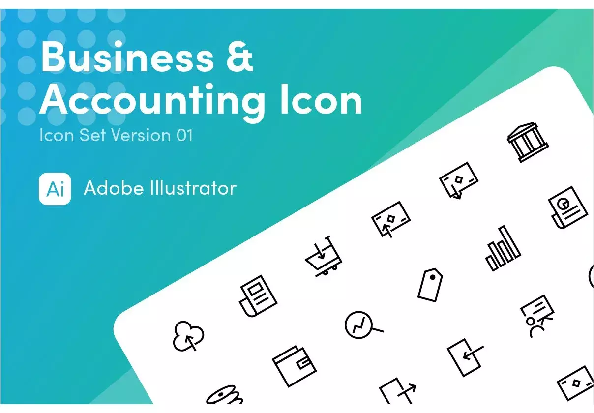 Accounting Icon Set