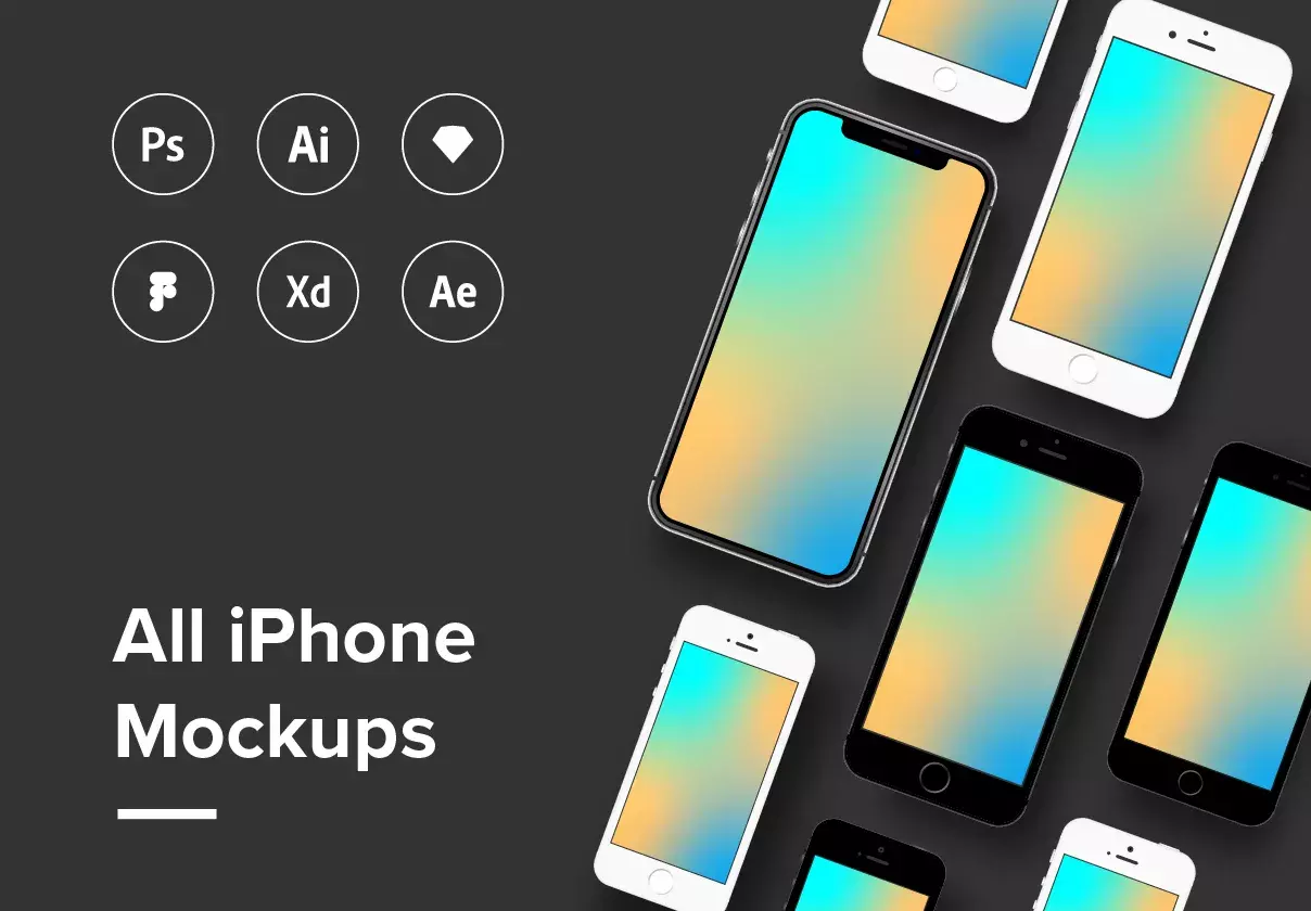 All iPhone Mockup