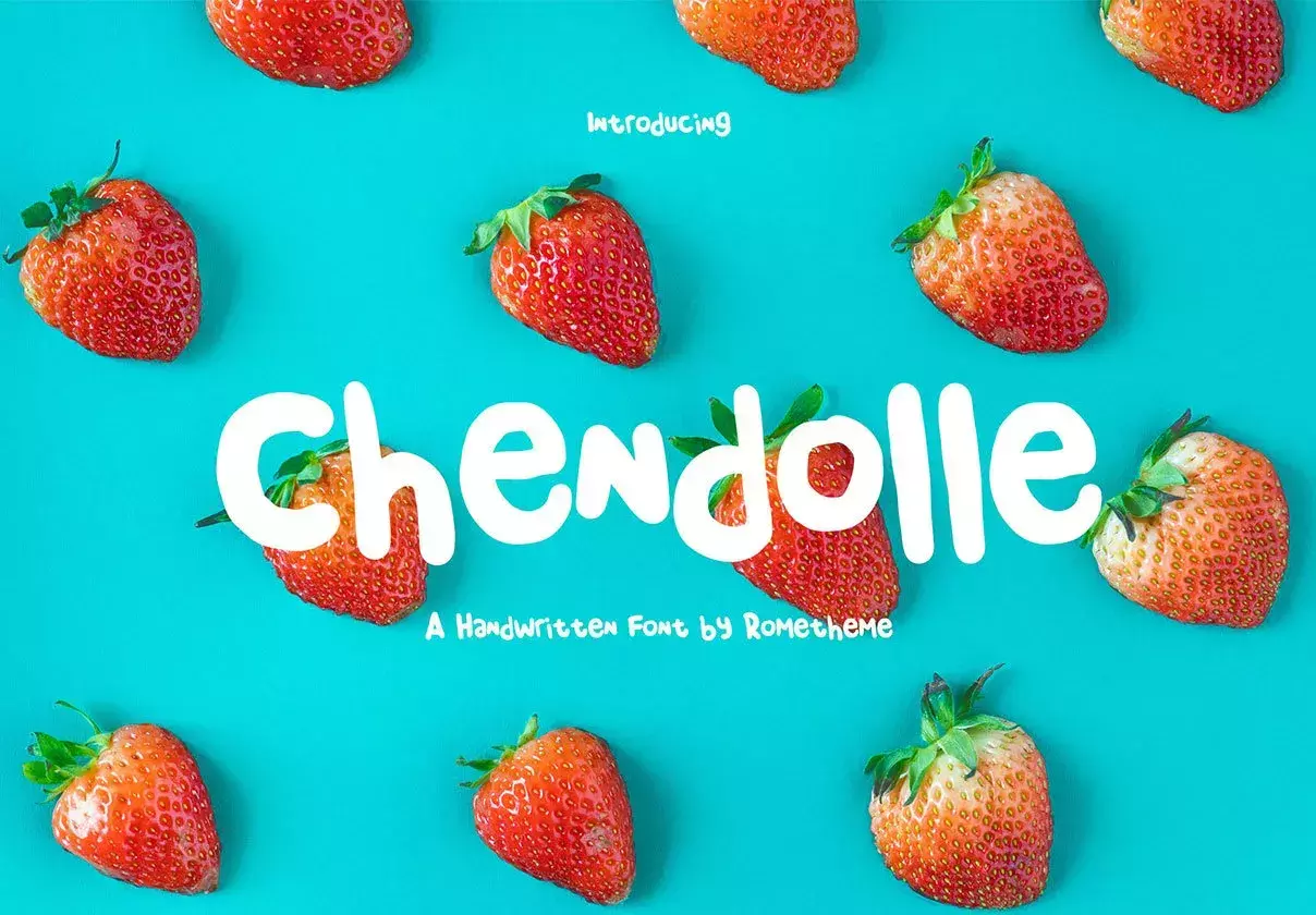 Chendolle - Display Font