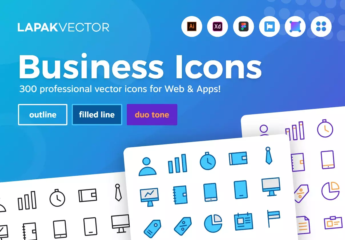 KerjaYuk Business Icons