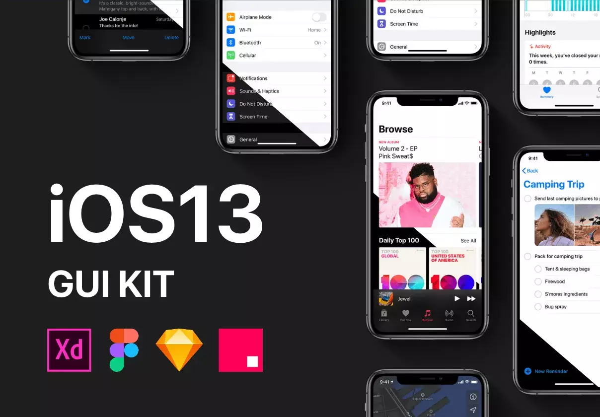 iOS13 GUI KIT