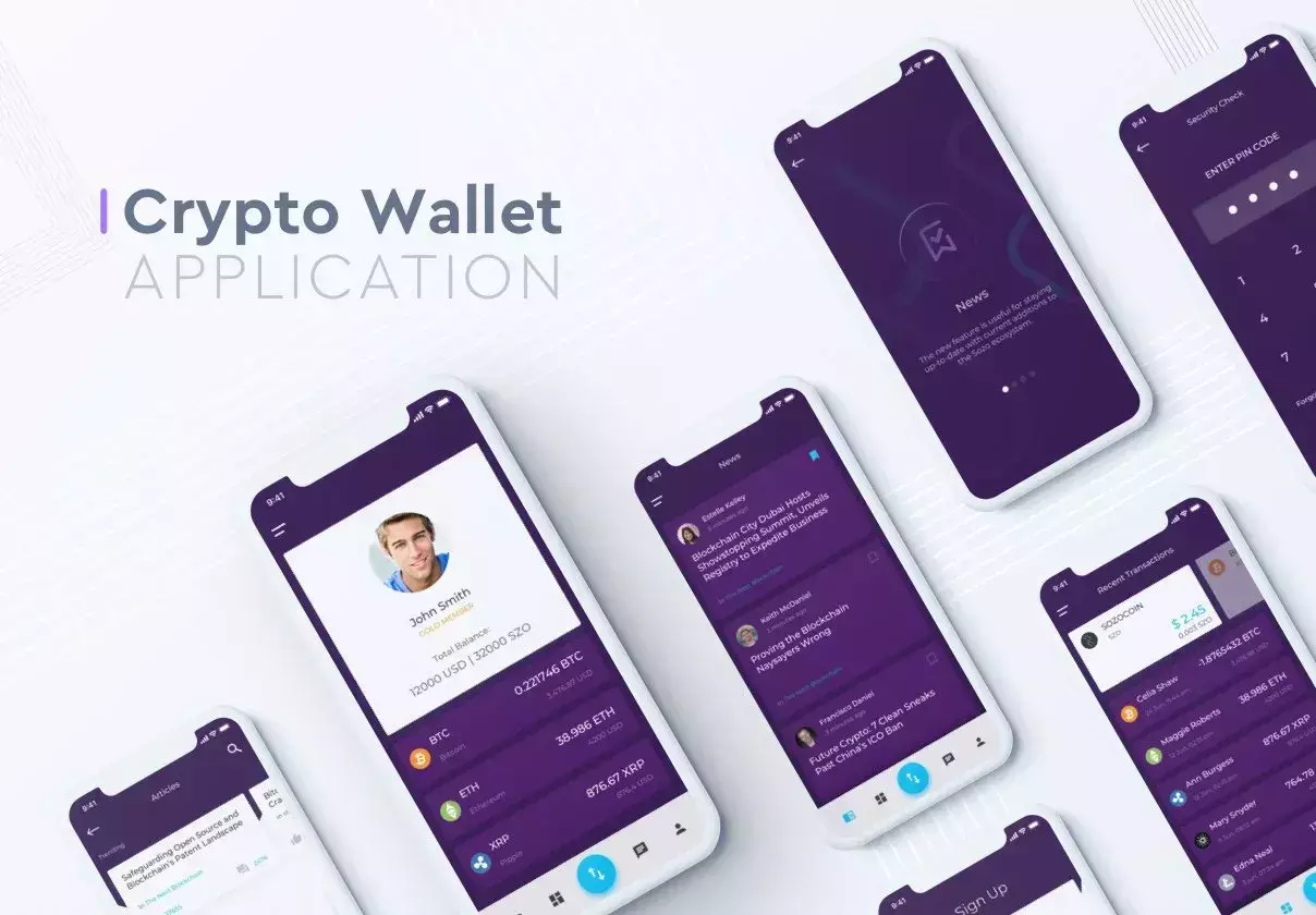 Sozo Wallet UI kit