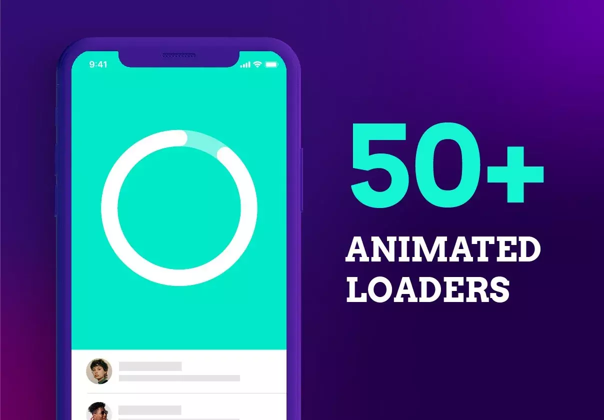 50+ Animated Loaders