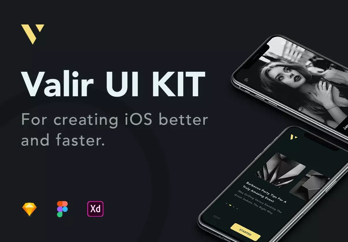 Valir Mobile UI KIT