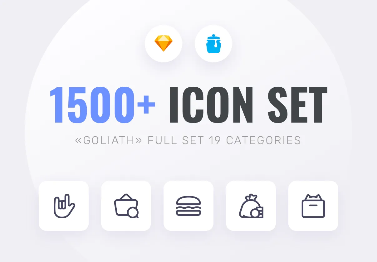 GOLIATH 1500+ ICON SET