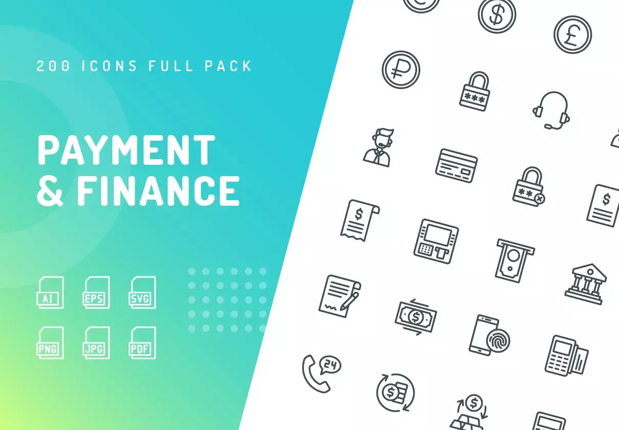 Payment and Finance Icons