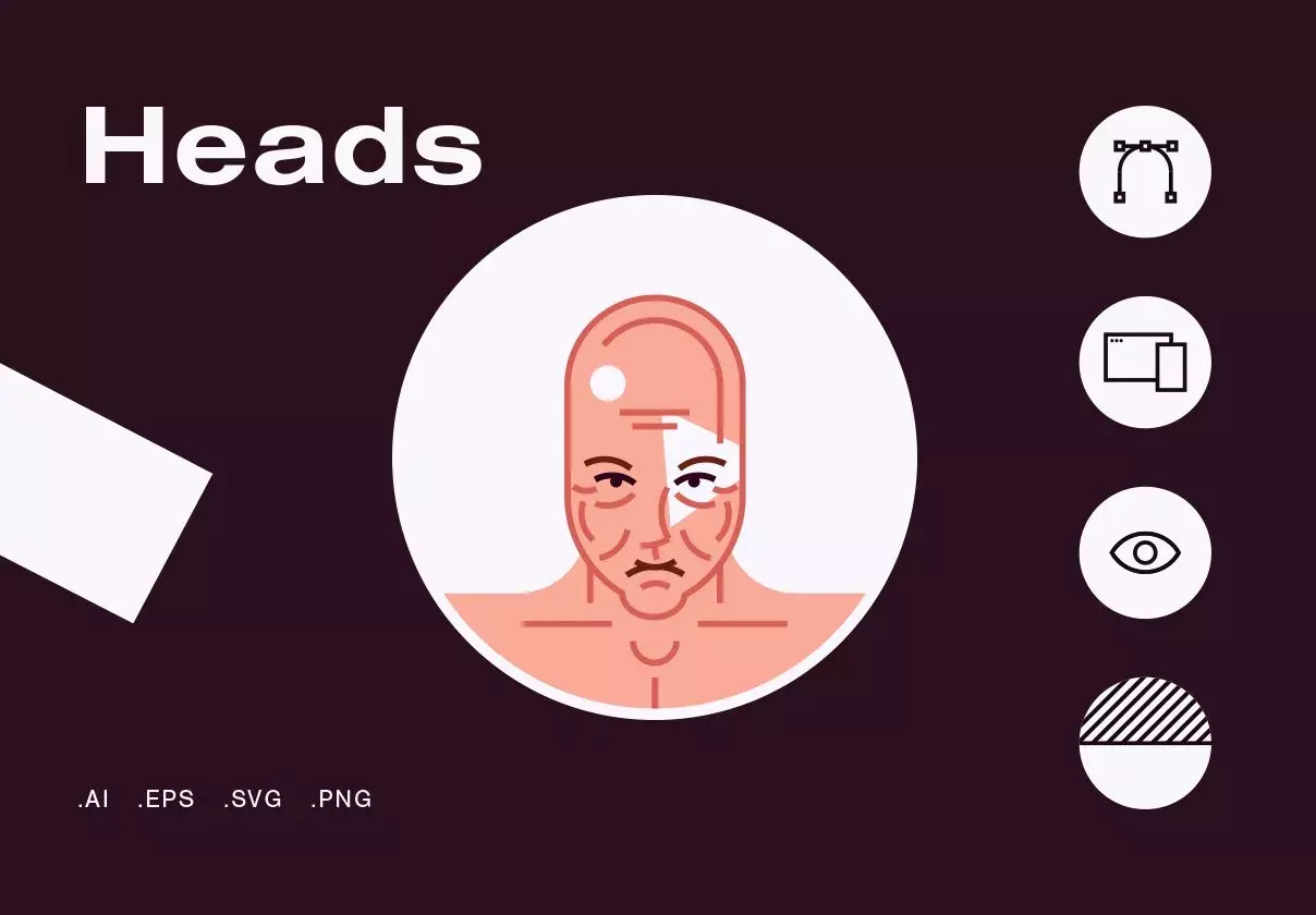 Heads Avatars