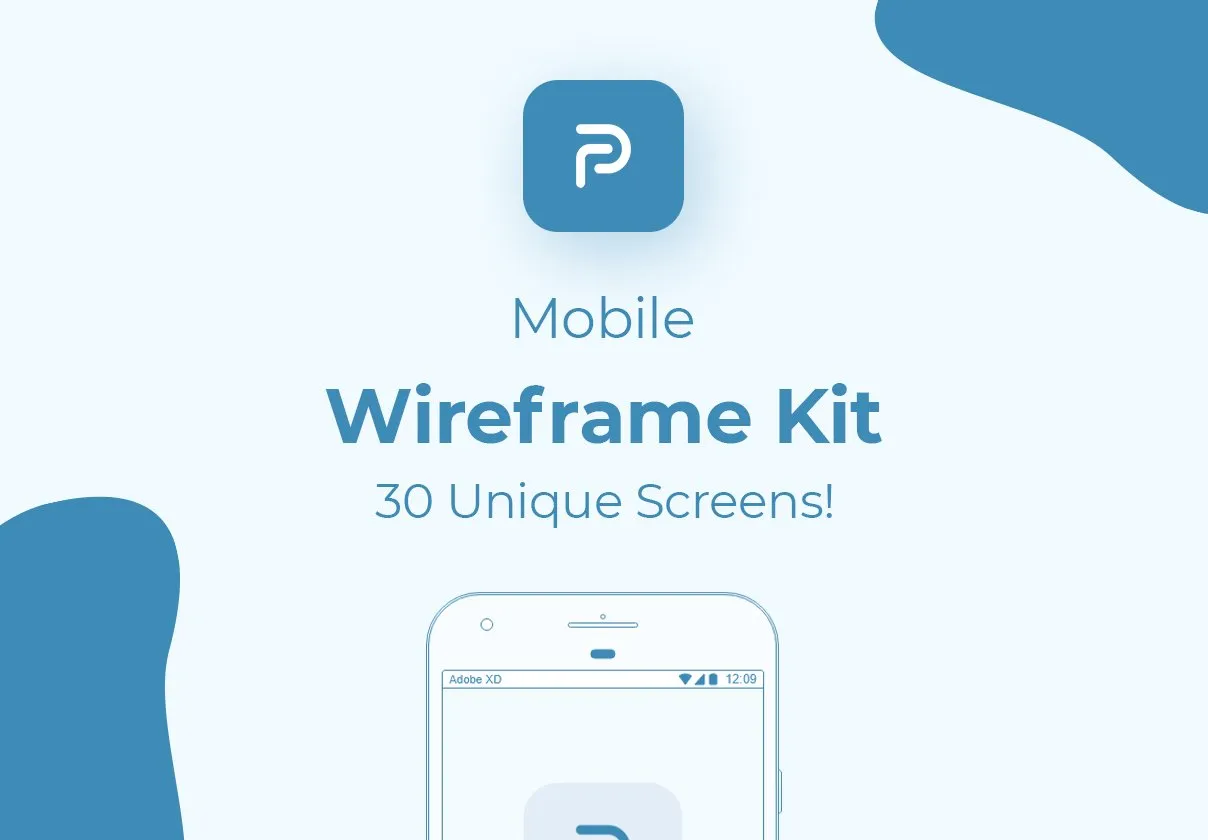 Pride Mobile Wireframe Kit