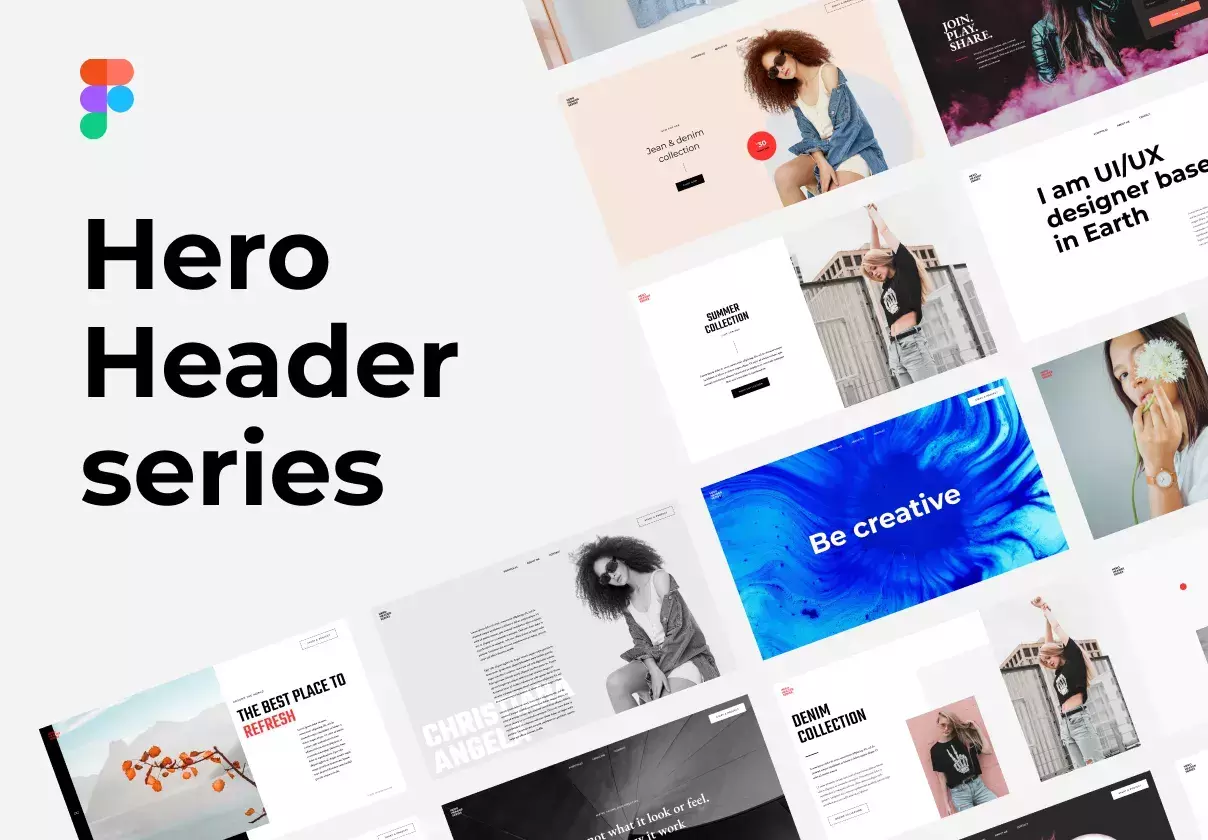 40 Hero Headers for your website