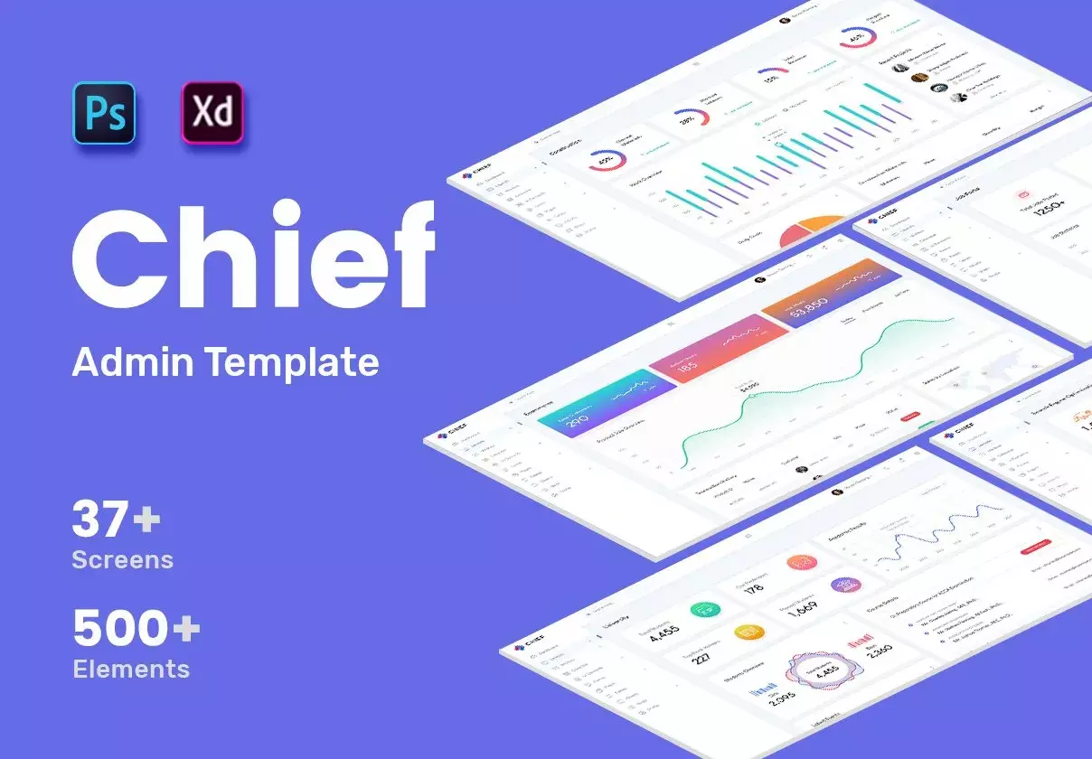 Chief - Admin Dashboard UI Kit