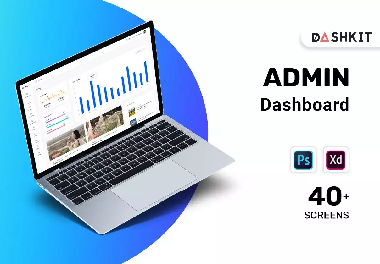 Dashkit - Admin Dashboard UI Kit