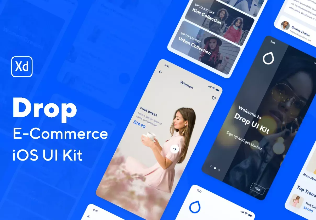 Drop Shopping UI Kit