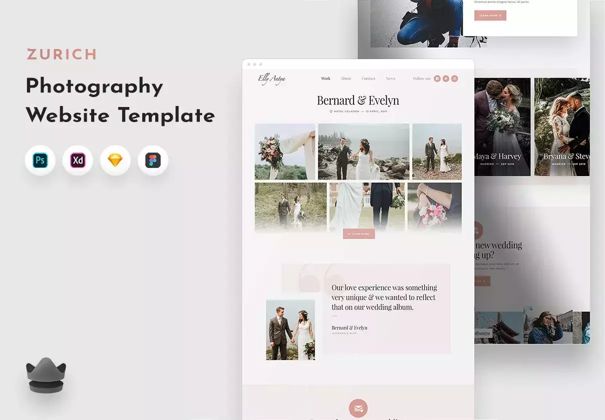 Zurich - Photogaphy Website Template