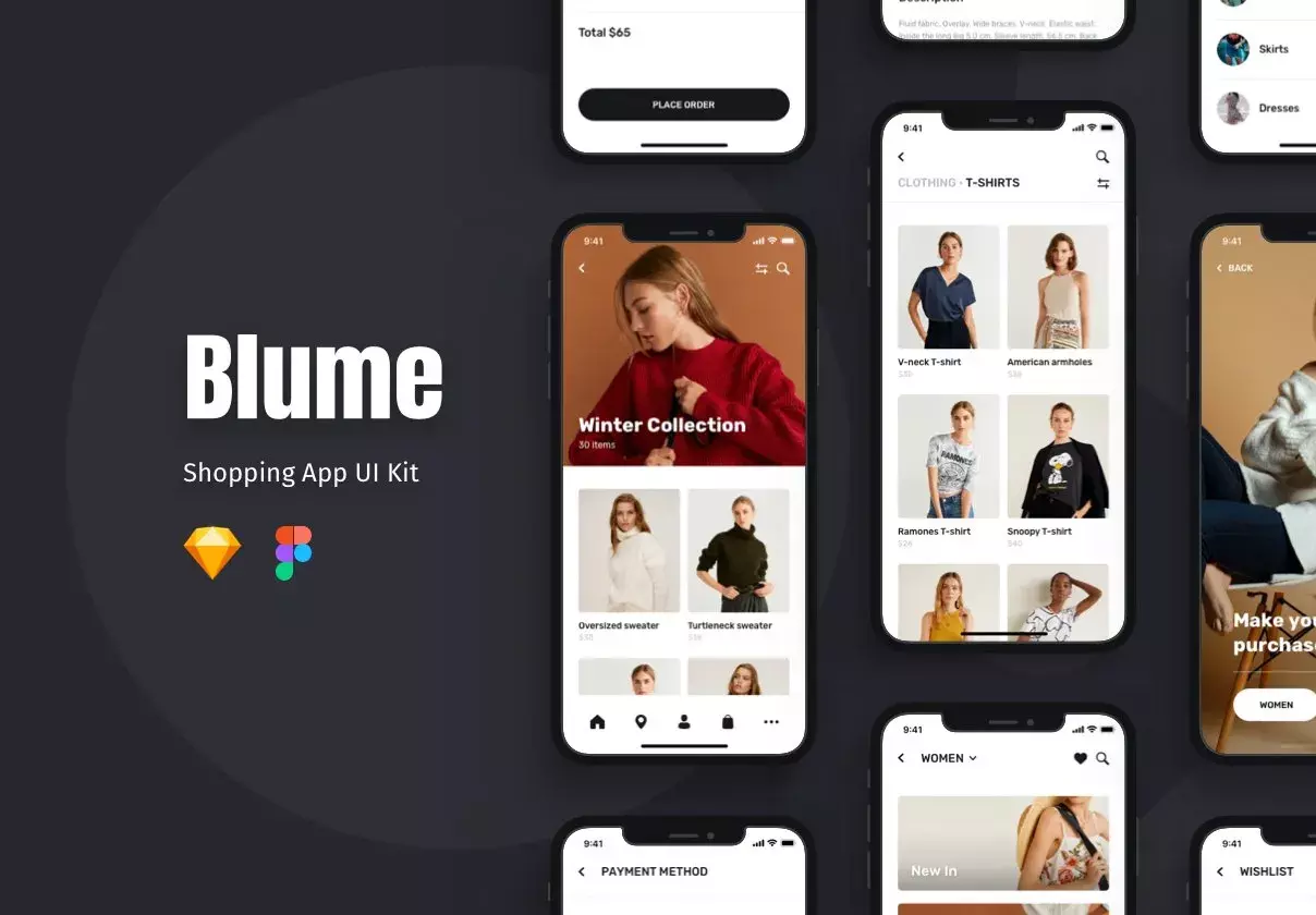 UI Kit to create your shopping app