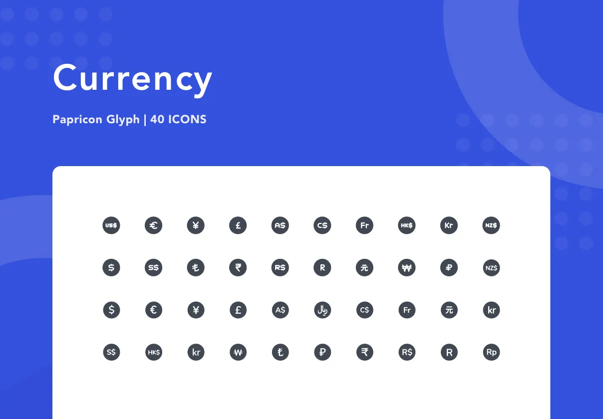 Currency - Papricon Glyph