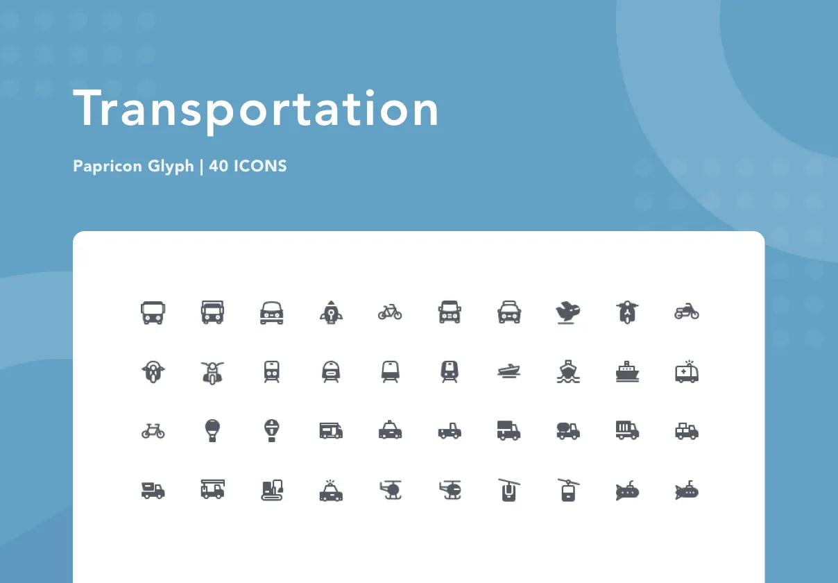 Transportation-Papricon Glyph