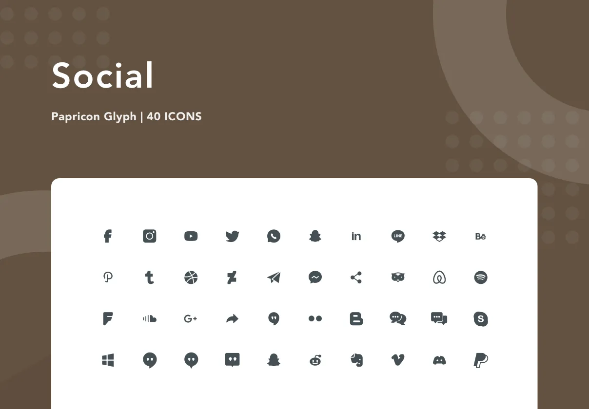 Social-Papricon Glyph