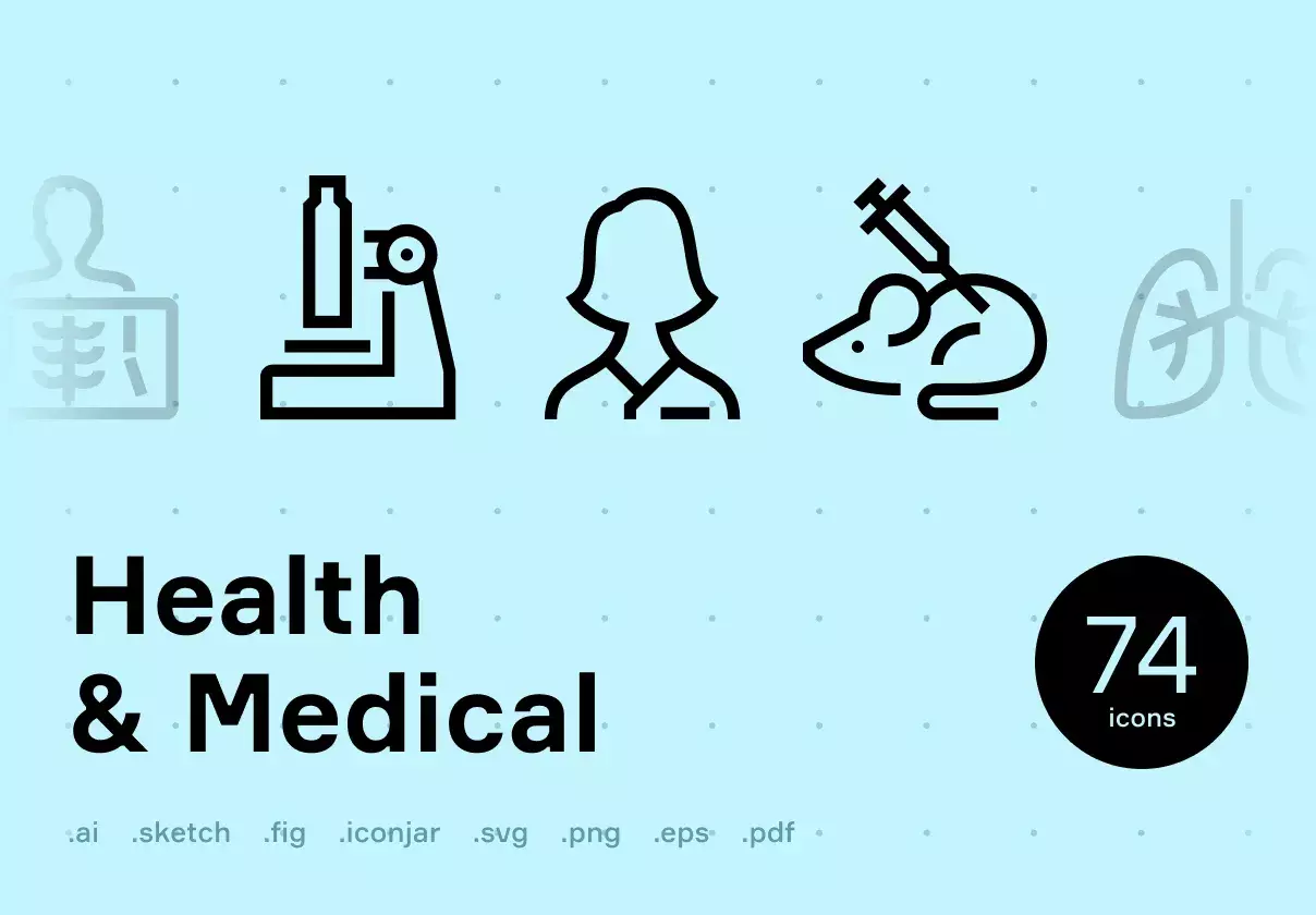 Health & Medical Line Icons