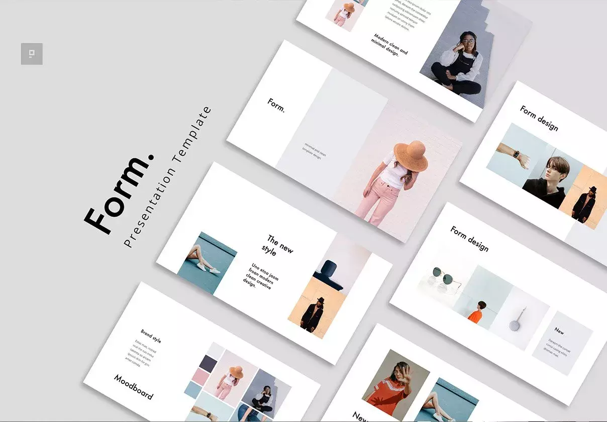 FORM - Powerpoint Stylish Template