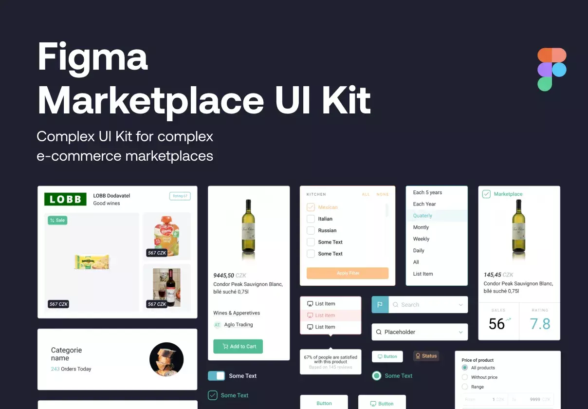 Figma Marketplace UI Kit