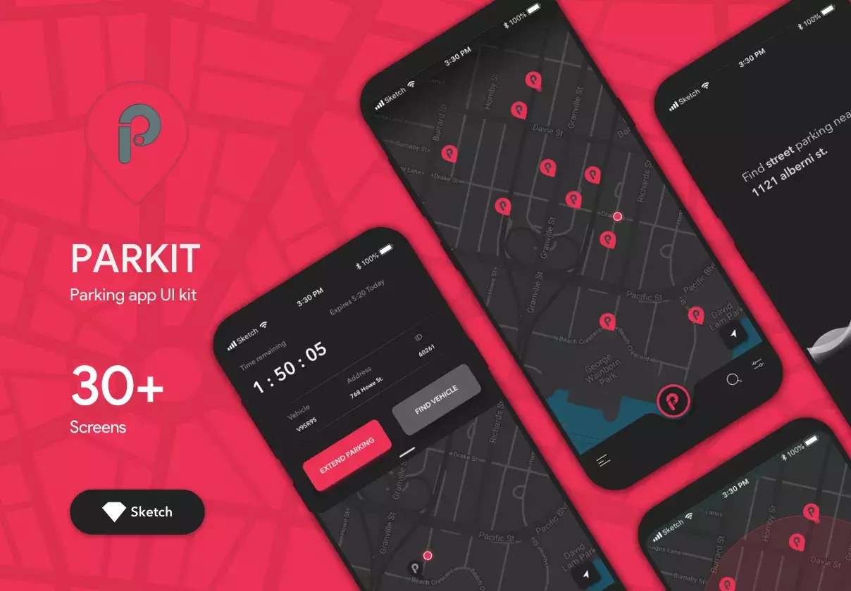 ParkIt UI Kit