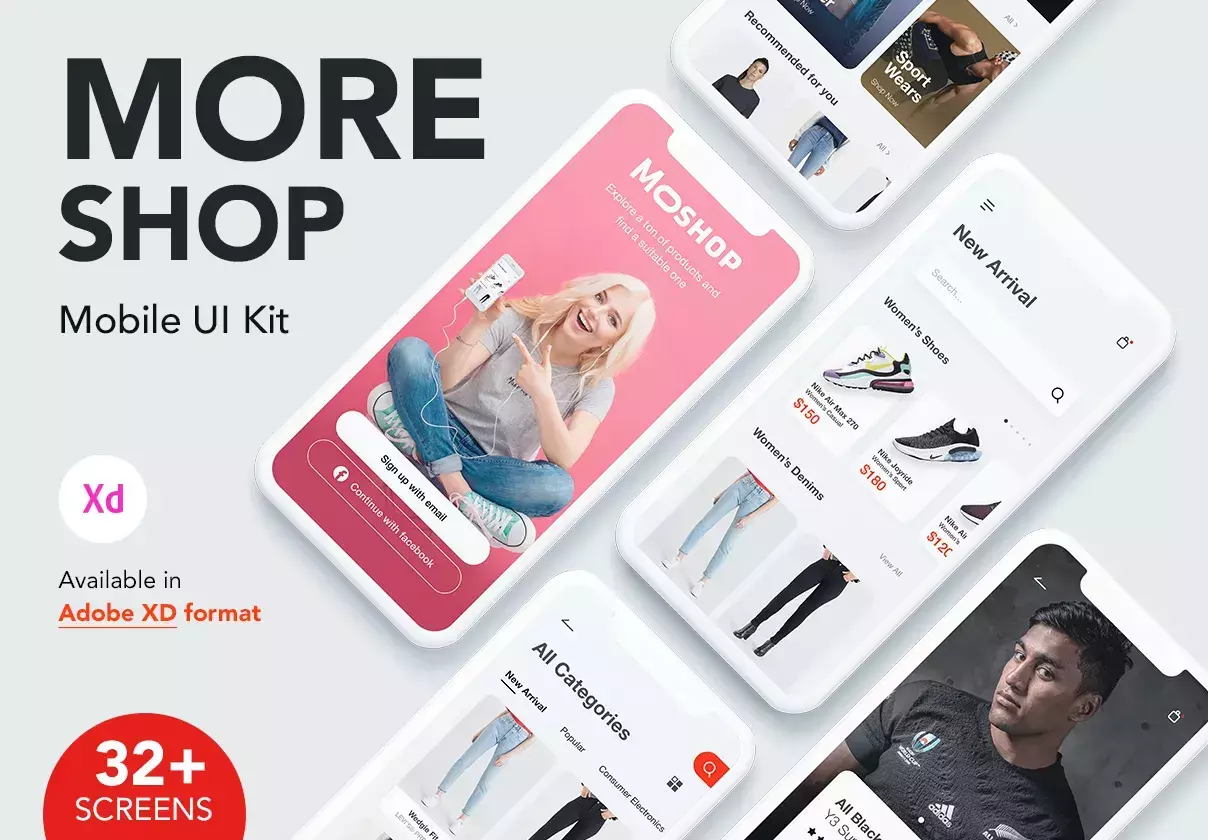 More Shop - UI Kit