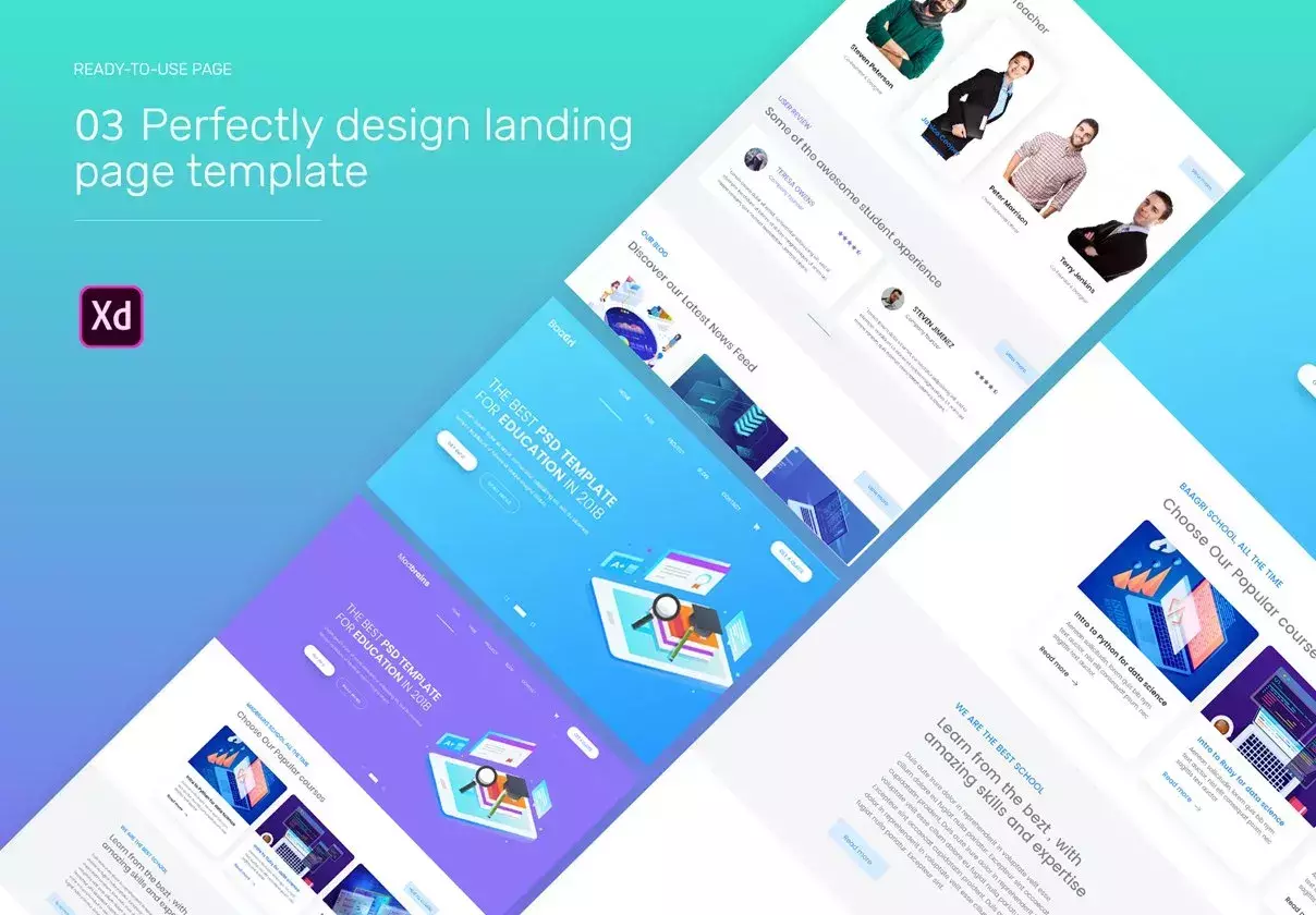 Madbrains UIUX Landing page