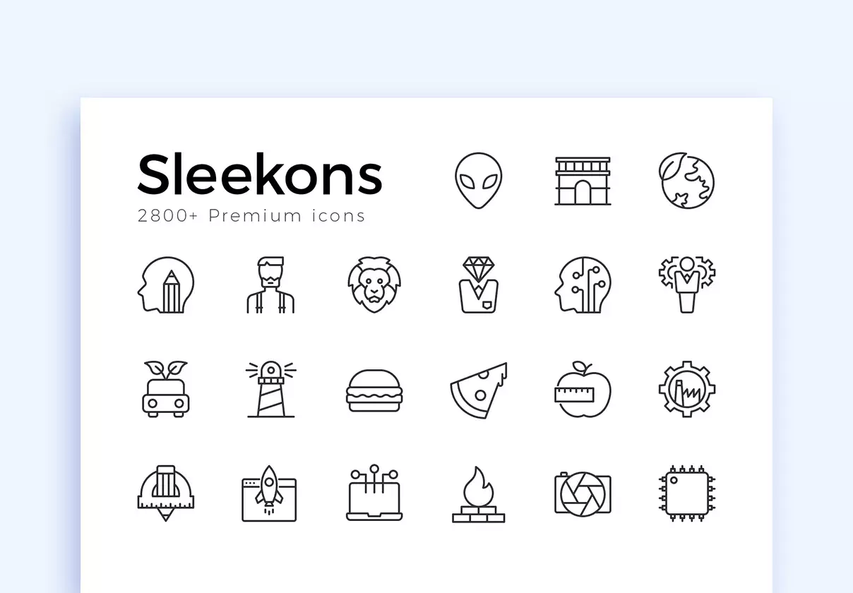 Sleekons Premium Icons