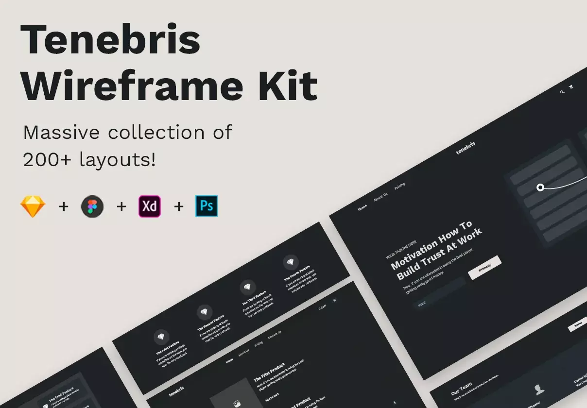 Tenebris Wireframe Kit