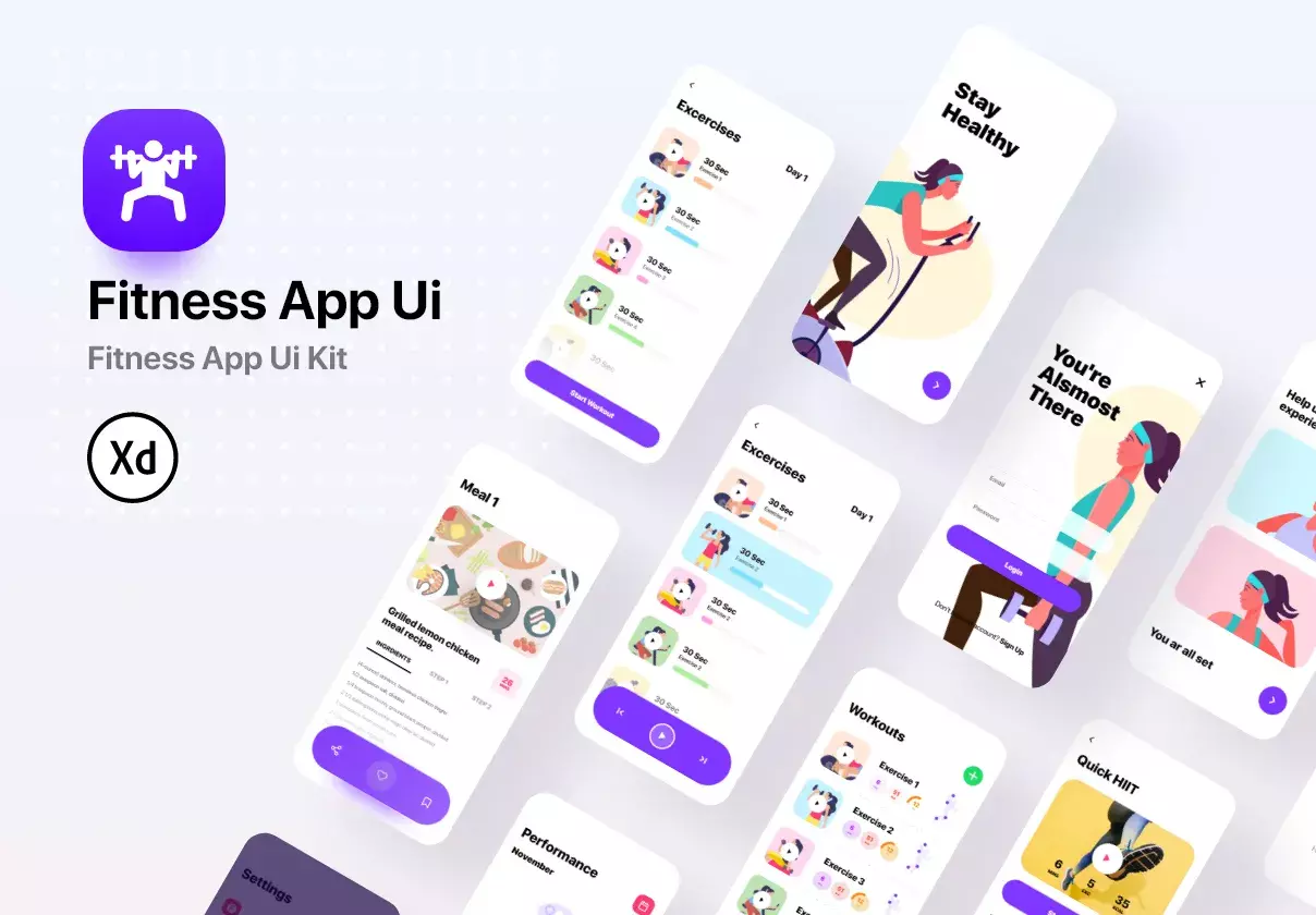 Fitness App Ui