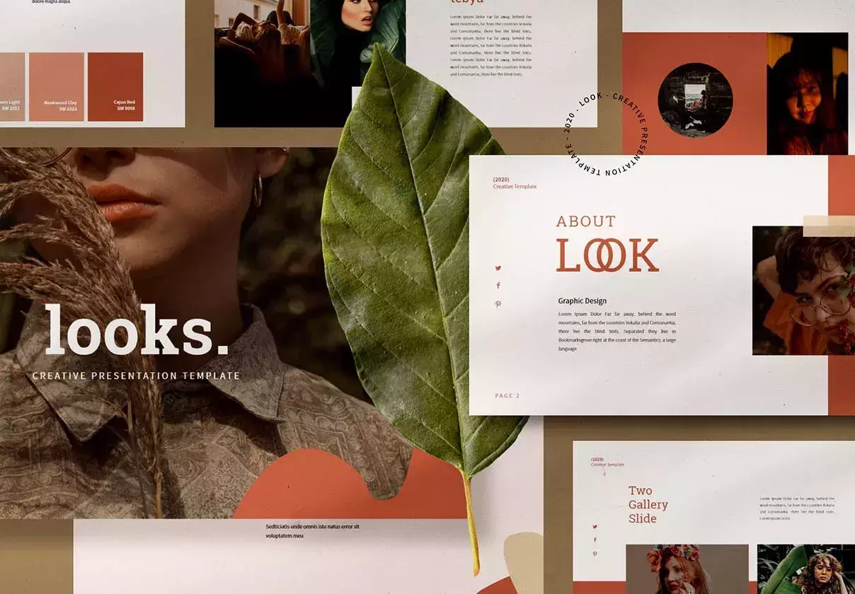 Looks - PowerPoint Template