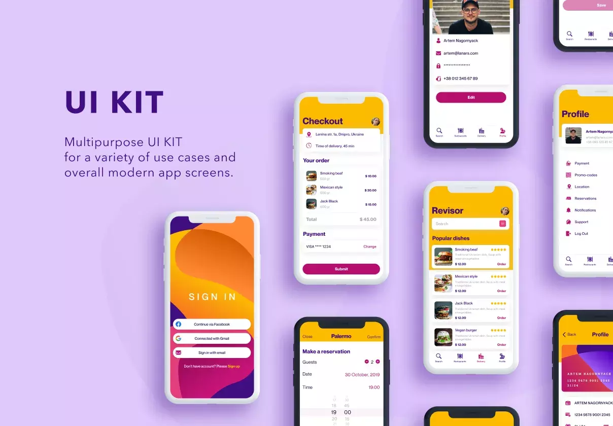 Delivery UI Kit