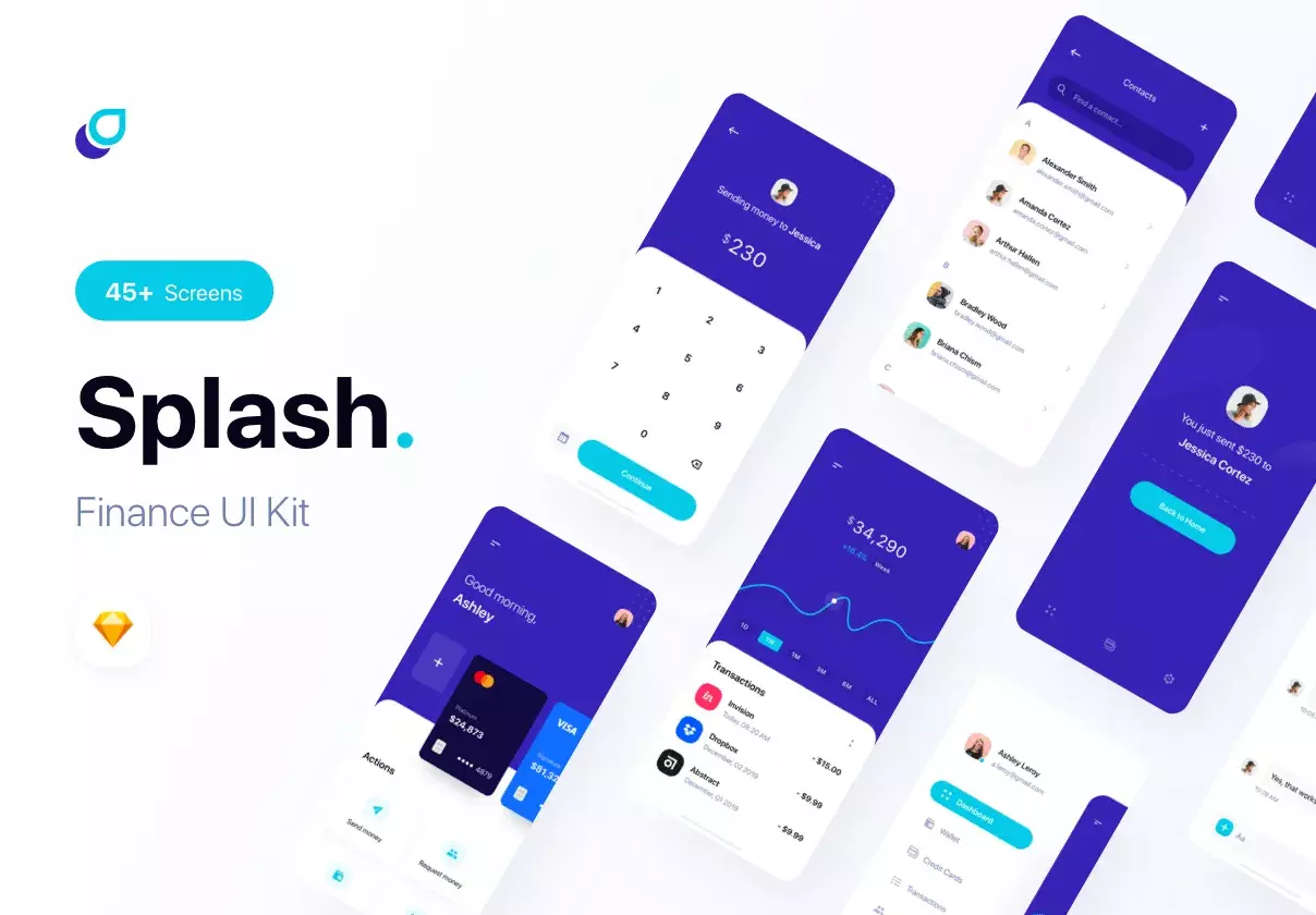 Splash - Finance UI Kit