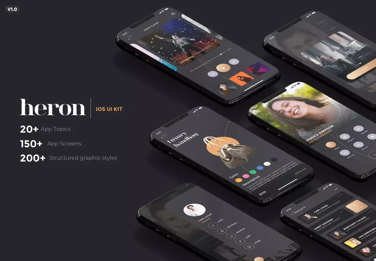 Heron - IOS UI Kit