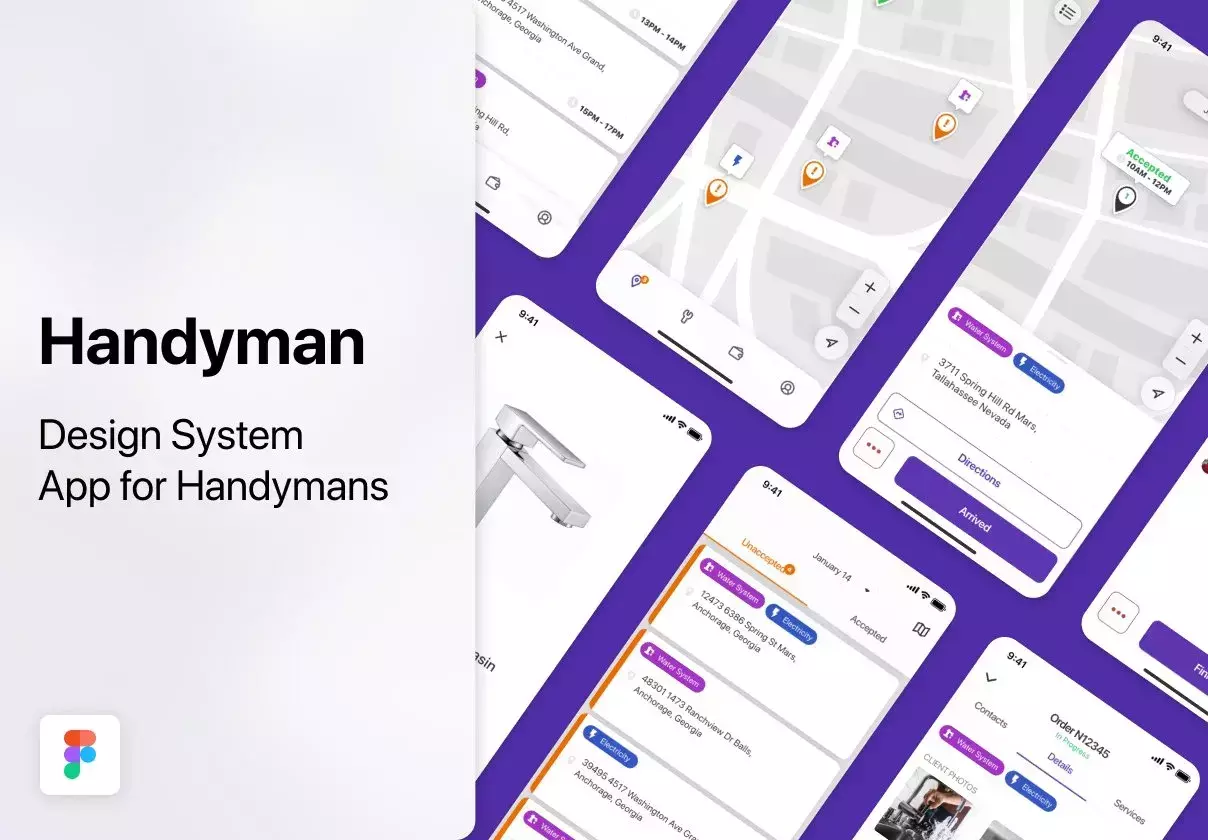 Handyman UI Kit Design System